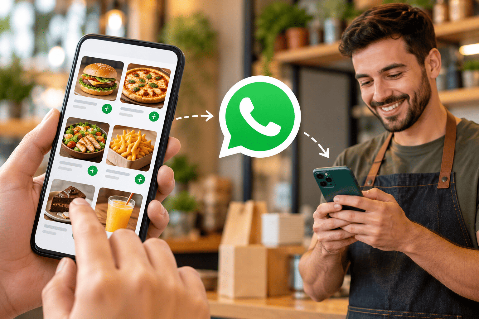 Sistema de pedidos por WhatsApp para negocios